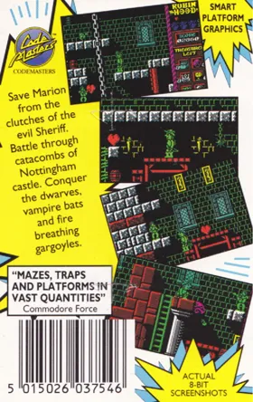Robin (S) (1986) (Trainer) box cover back
